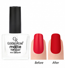 Лак для ногтей Golden Rose Matte Top Coat